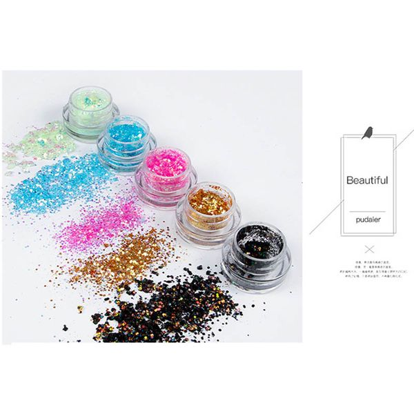 

новый блеск eyeshadow блестки алмазные shimmer eye shadow party лицо тело косметика инструменты sci88
