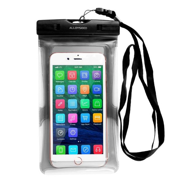 

waterproof mobile phone pouch bag for iphone 6s plus 6 plus 6s 6 5s 5 5c 4s 4 underwater dry case cover swimming bags