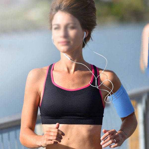 

2019 cell phone running bag for outdoor running mobile phone case bag jogging arm band cellphone arm band universal 5 color