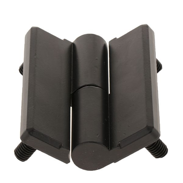 

1pc black flat leaf hinge black for heavy duty rv truck doors cabinet hinge