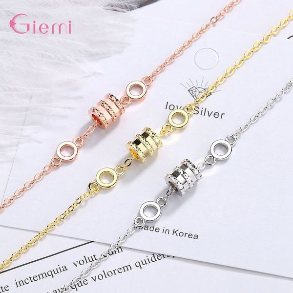 

simple fashion small waist charm bracelet bangle personality trendy link chain bracelet jewelry gift women girl bijoux, Black