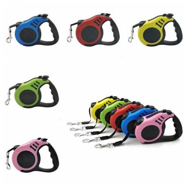 

3m retractable dog leash automatic flexible dog puppy cat traction rope belt dog leash for small medium dogs pet products lxl948-1
