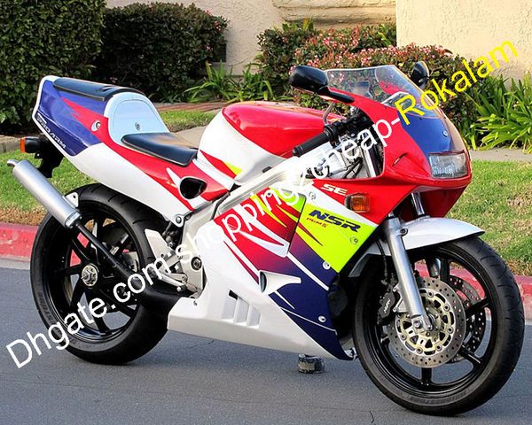 Per moto Honda NSR250R MC28 NSR 250R MC 28 Kit carenatura carrozzeria ABS giallo blu rosso bianco 1994 1995 1996 (stampaggio ad iniezione)