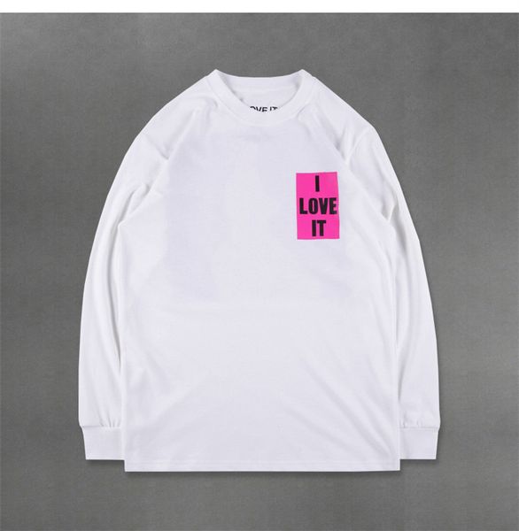 

Kanye Mens Summer Short Shirts Fashion Crew Neck Long Sleeve Popular Young People Style Homme Tees