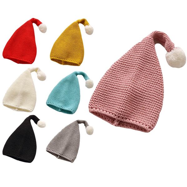 

christmas knitting hat santa claus hats gift wool hat for children kids