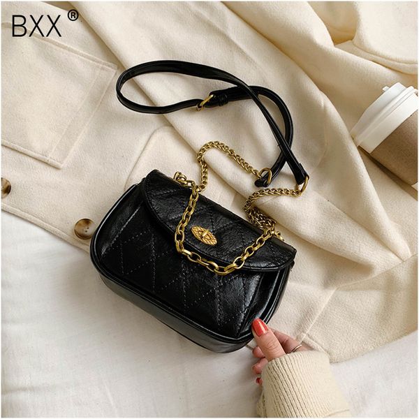 

bxx] mini pu leather crossbody bags for women 2019 fashion chain all-match shoulder messenger bag female totes handbags hj747