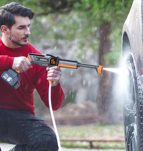 

professional 12-20v cordless car washer high pressure automatic car washer electric cleaning gun device hose