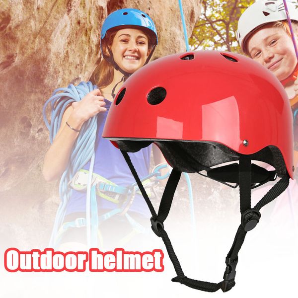 

women men helmet outdoor rock climbing caving adjustable hard hat cycling cap edf88