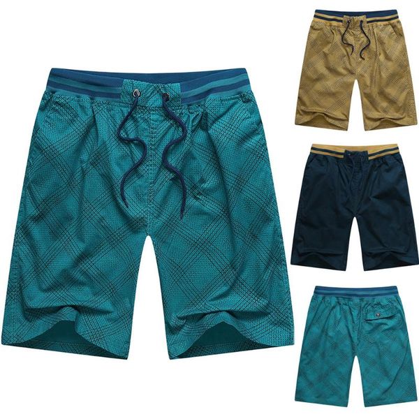 

2020 men's summer fashion printing short homme bermuda masculino casual loose belt drawstring beach shorts pants calcao short, White;black