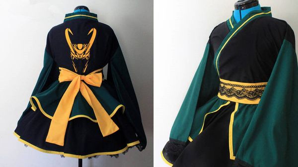 

loki - thor + the avengers - плае дл копле коплей, Black;red