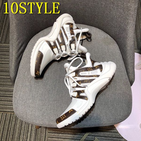 

2020 2019 men women fashion casual shoes outdoor comfortable white sneakers new autumn winter popular hight-walking shoes high quality, Black
