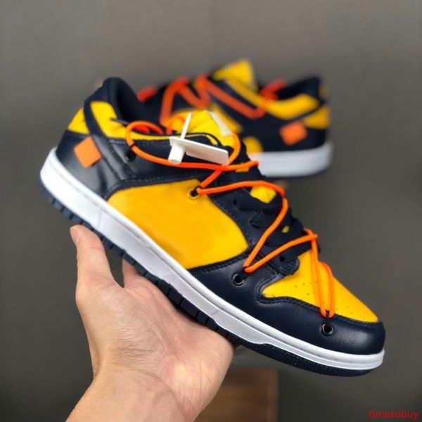 

new color futura x sb dunk low designer running shoes mens sport sneaker 1s skateboard orange yellow black men schuhe des chaussures zapatos