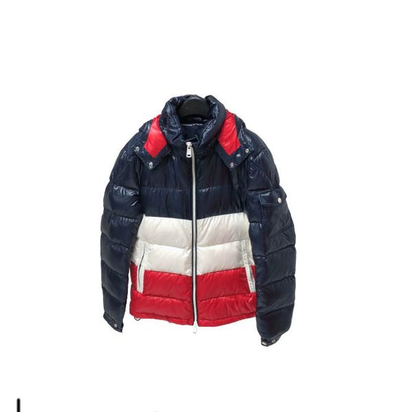 

men designer down coat homme parkas jacket thick clothes parka fashion windproof jacket winter warm outdoor coats with tag parkas #10, Black