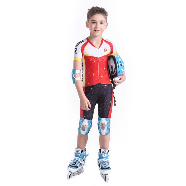 

kids roller skating suit, Black;blue