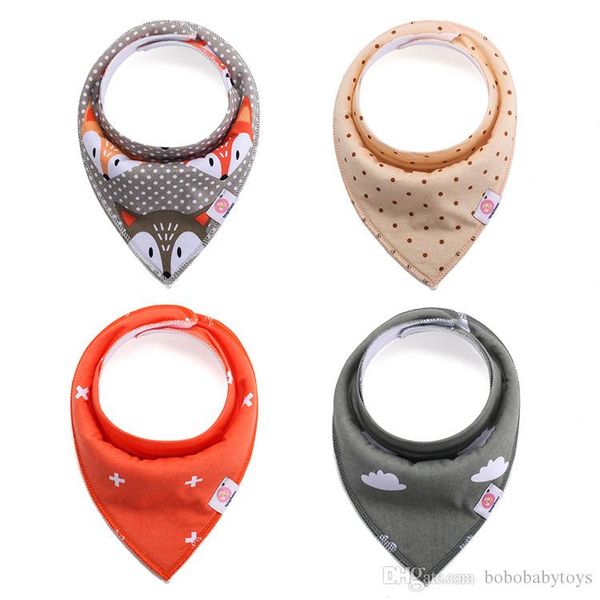 

baby shower gift for newborn babies and toddlers 100% cotton baby bandana drool bibs drooling and teething gift set b55