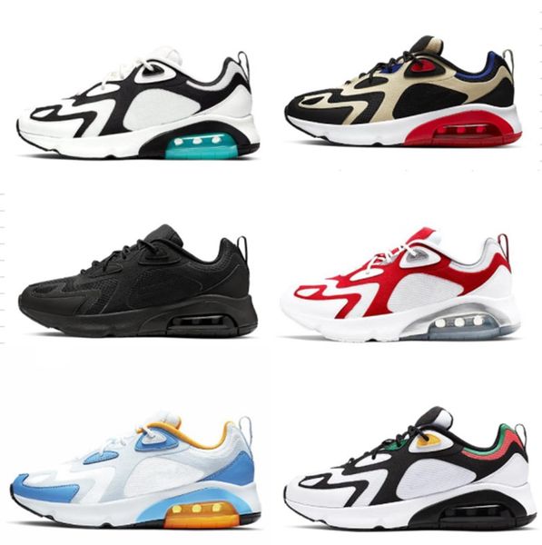 

200 running shoes for men mystic green white 200s womens triple black gold blue wine red trace trainers chaussures homme sneakers