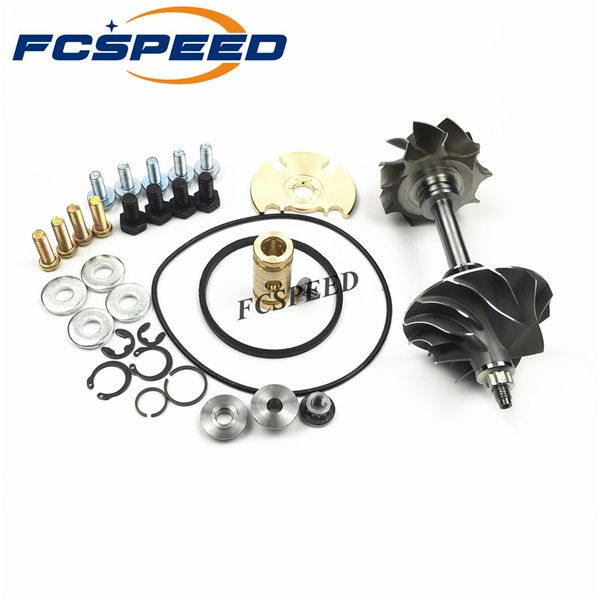 

turbo shaft and wheel + repair kit gt2556s 711736-0010 2674a226 for perkins traktor 1104c-44t 4400 ccm 66kw 90hp 2003