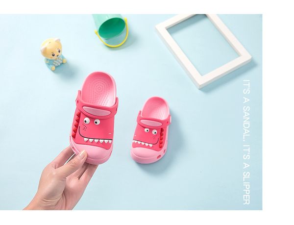 

in stock summer kids slippers shoes 2020 boys cave shoes casual non-slip slippers children girls beach shoes slippers