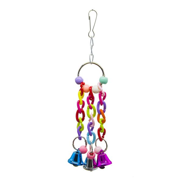 

parrot toys bird toys beads small bell string parrot hand take claw under the feet catch pets toys amazon