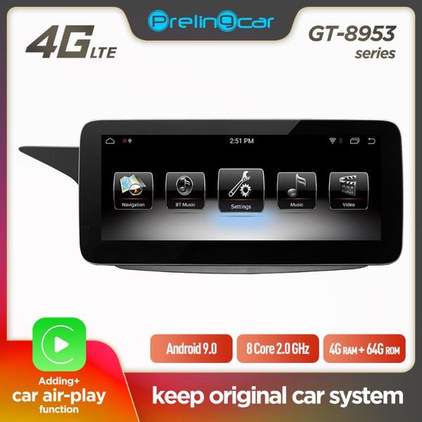 

4glte 64g android car multimedia radio player for e class b5731 b5732 b5733 ntg4.0/4.5/5.0 2010-17multimedia gps navigation car dvd