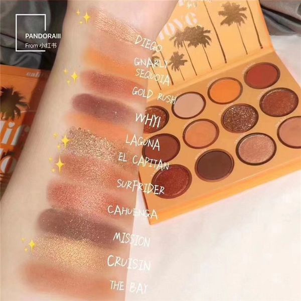 Colourpop California Love Palette Makeup Set Orange Pumpkin Color Eyeshadow Palette Dhl Cosmetics Online Eye Primer From Yiqibaby 2 75 Dhgate Com