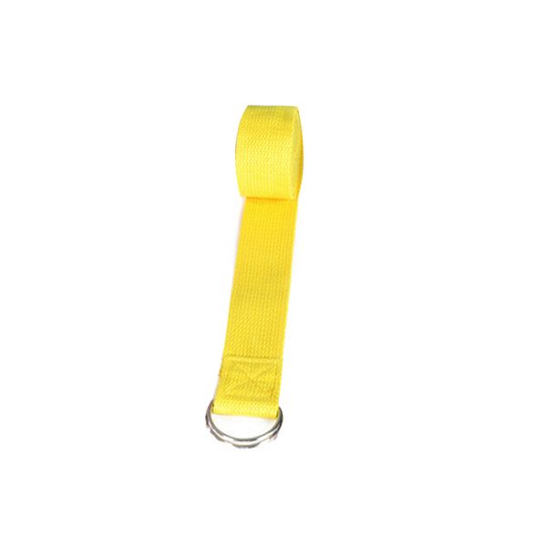 

new women yoga stretch strap d-ring belt fitness exercise gym rope figure waist leg resistance fitness bands mvi-ing
