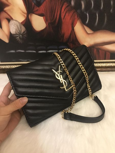 

2019 new fashion shoulder bags chain men's and women's classic handbags pu crossbody bags #13;gucci 01