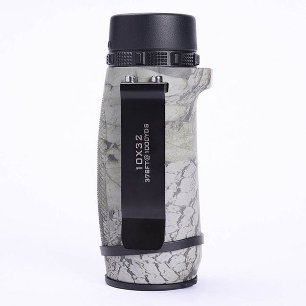 

outdoor hd optical vision 10x32 pocket telescope monocular hunting bird watching camping hiking handheld telescope ah08