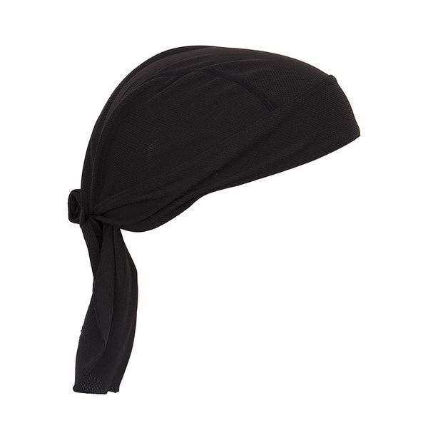 

men sports hiking cycling cap solid head scarf cotton hat summer, Black;white
