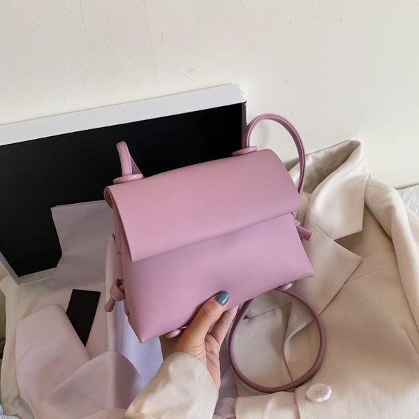 

solid color small pu leather crossbody bags for women 2020 elegant shoulder handbags female travel totes and purses