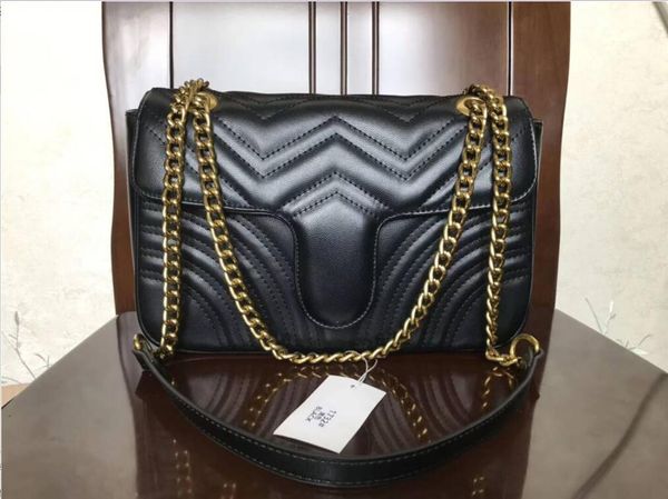 

women shoulder bag gold and silver chain bag crossbody bags designer handbags messenger tote handbag purse walle 26cm