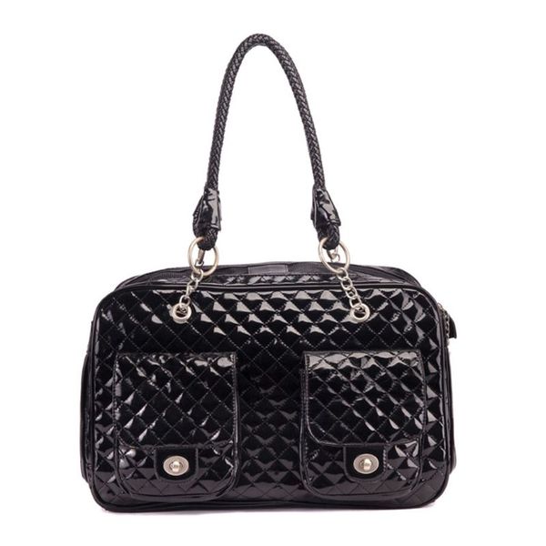 

fashion cat pu leather handbag pouch tote purse dog pet carrier travel bag