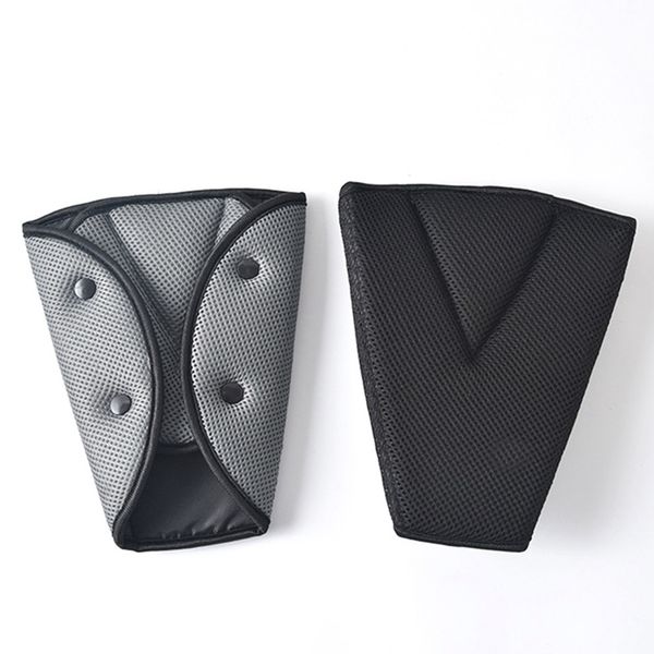 

car seat safety belt cover sturdy adjustable triangle safety seat belt pad clips baby child protection car-styling car goods