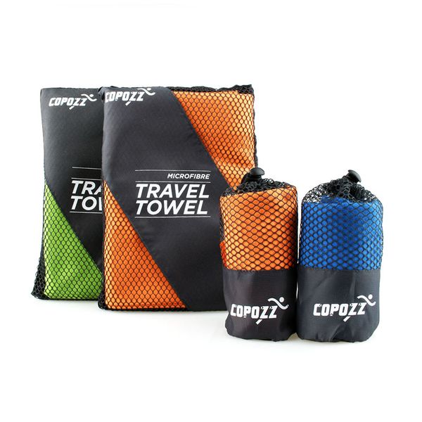 

copozz brand swimming towels easy dry swim diving cycling microfiber larger size sports travel gym towels size l(75.5*128.5cm