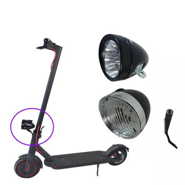 

bikight 3led headlights electric scooter spotlight scooter accessories for xiaomi m365 electric scooter ninebot es1 es2