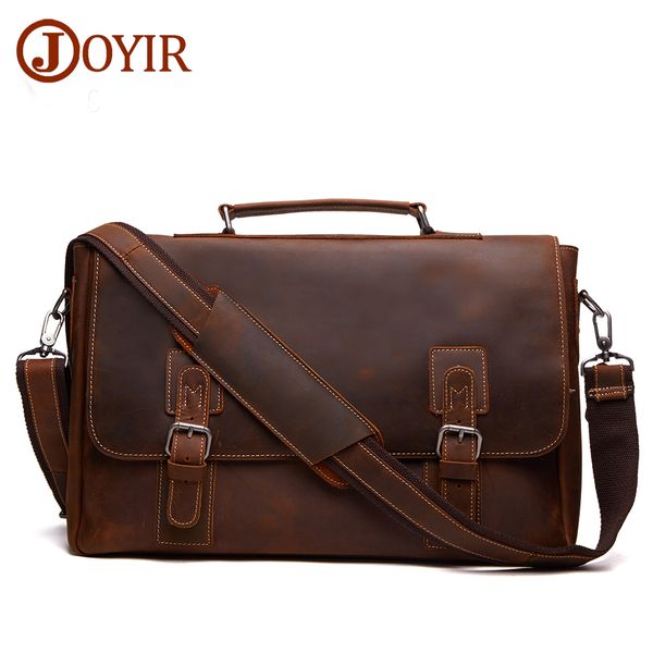 

genuine leather man handbag shoulder fashion luxury bags crazy horse crossbody men messenger for male tote famous designers brands sale