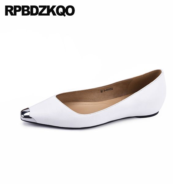 

slip on designer shoes women luxury 2019 square toe genuine leather elevator wedge hidden work chinese metal blue white ladies, Black
