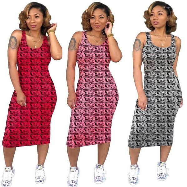

деньги печатные середины икры bodycon платья праздничная мода повседневная юбка ночная вечеринка одежда лето совок шеи, White;black