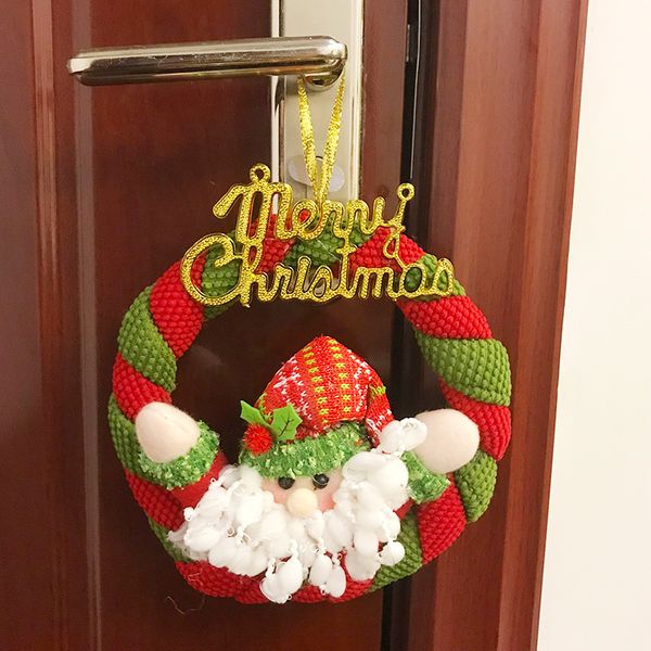

christmas decorative vine ring wreath door hanging christmas decorative pendant scene hanging ornaments door decoratio