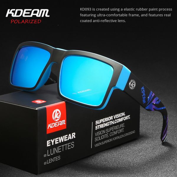 

kdeam women men sunglasses ladies man polarized sunglasses summer sport glasses beach dirve kd093 dropshipping, White;black