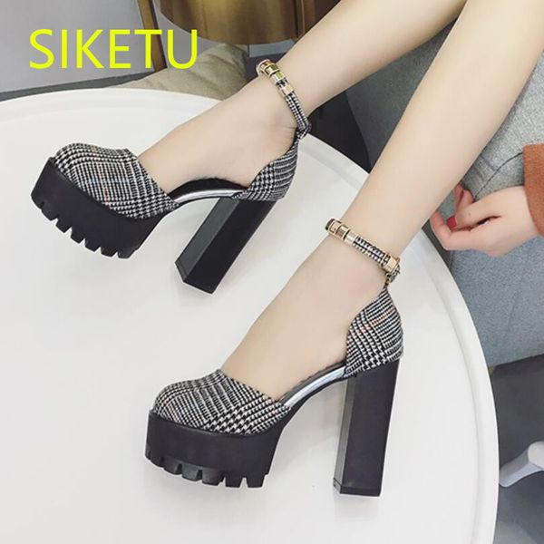 

siketu spring and autumn fashion high heels shoes women's shoes wedding pumps g571 pu, Black