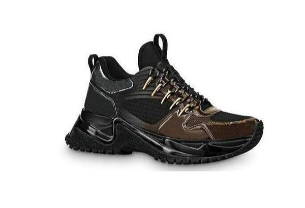 

2020 women men fa hion de igner hoe neaker leather me h up ca ual hoe 25 tenni party brown pink hoe mixed color ize38 45, Black