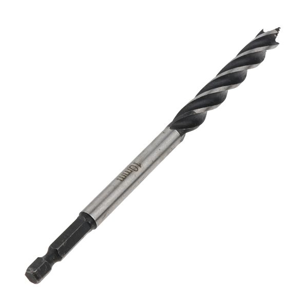 

hss 165mm brad point drill bit shank twist hole saw woodworking tool 10mm