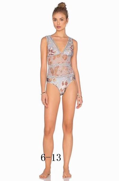 

2020 women light purple brown flower one-piece swimsuit fashion swimsuit size s-xl available, Silver