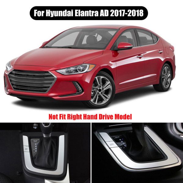 Chrome Gear Shift Exterior Panel Cover Trim For Hyundai Elantra