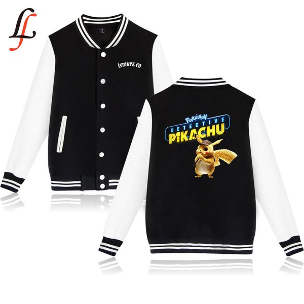 

hoodies sweatshirts women/men winter casual harajuku baseball jacket clothes modis kpop plus size kpop college style top, Black