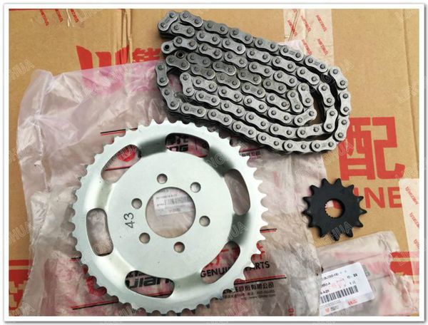 

small size bj250-15 benelli motorcycle accessories huanglong sprocket chain wheel size