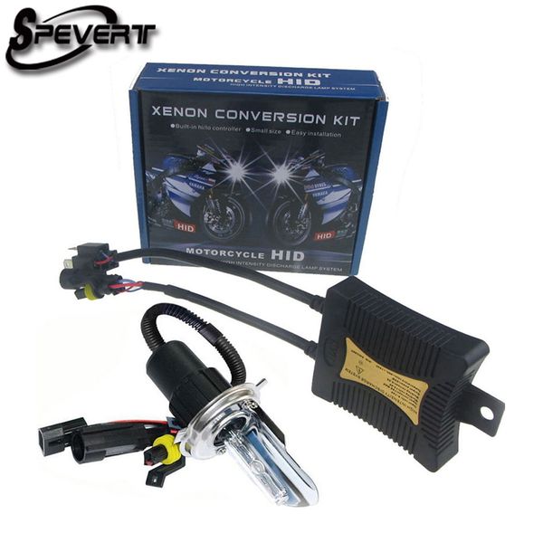 

spevert 55w x enon hid conversion kit motorcycle motorbike headlight h4 hi/lo bulb lamp
