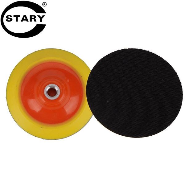 

stary hook and loop backing plate 5/8"-11 thread sanding backing pads for rotary polisher and sander