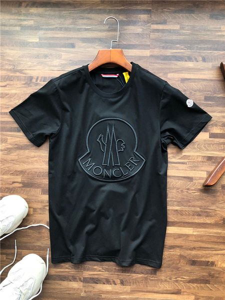 

19 fa hion brand de ign mc che t embroidery large logo round neck t hirt men 039 women 039 fa hion breathable treetwear outdoor t